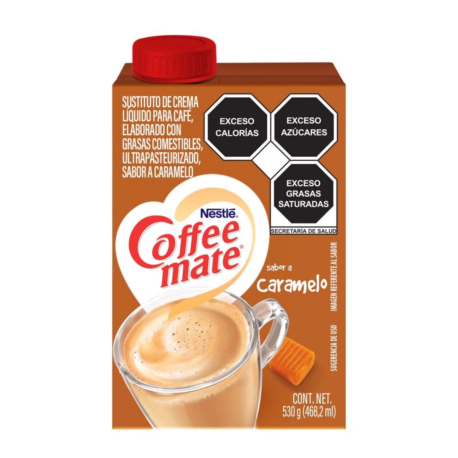 Coffee Mate Caramel-Flavored Liquid Coffee Creamer - 18 oz Main image