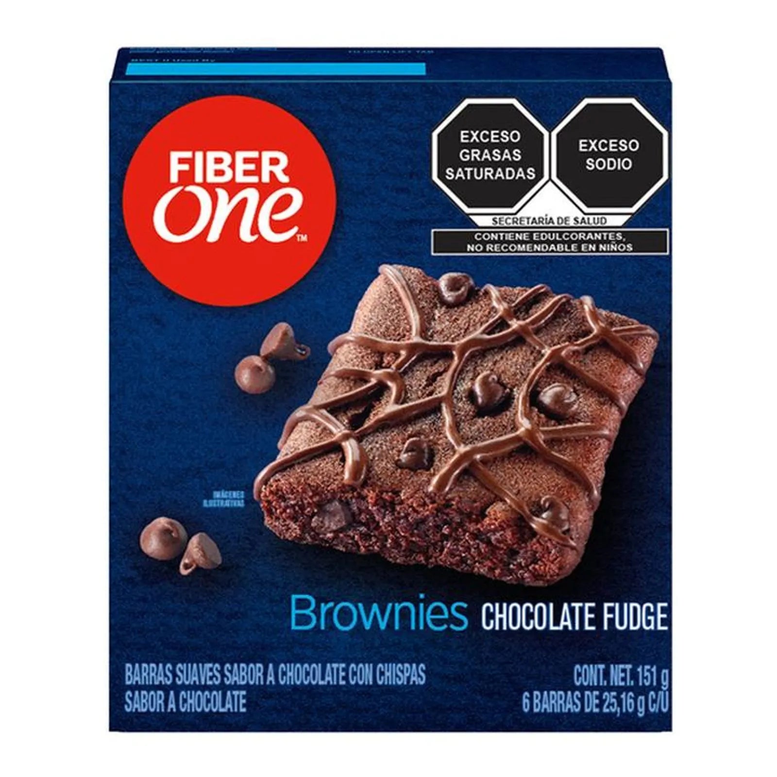Fiber One Chocolate Fudge Brownies 5 oz Main image