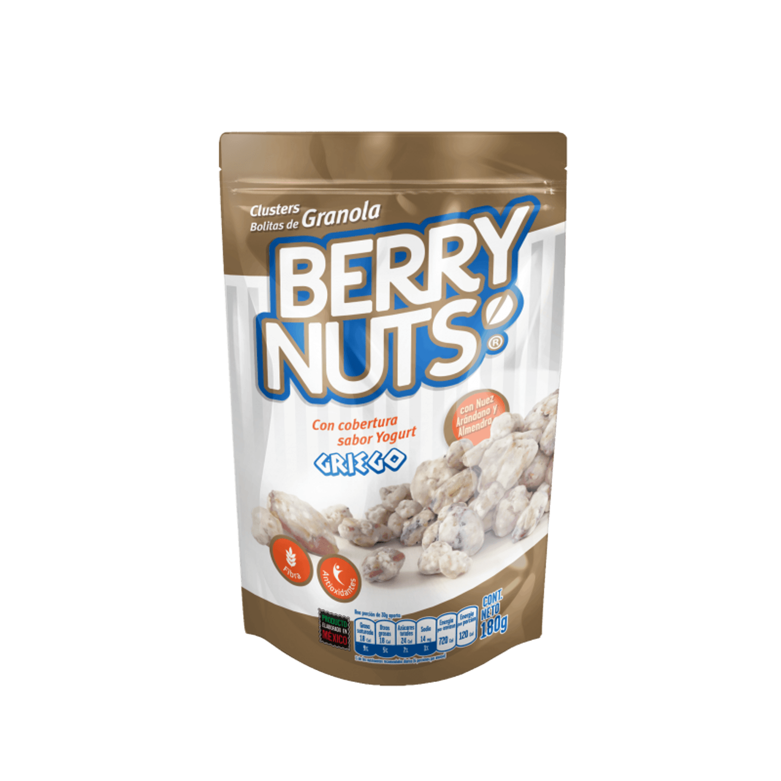 Berry Nuts Greek Yogurt Flavor Granola Balls 6 oz Main image