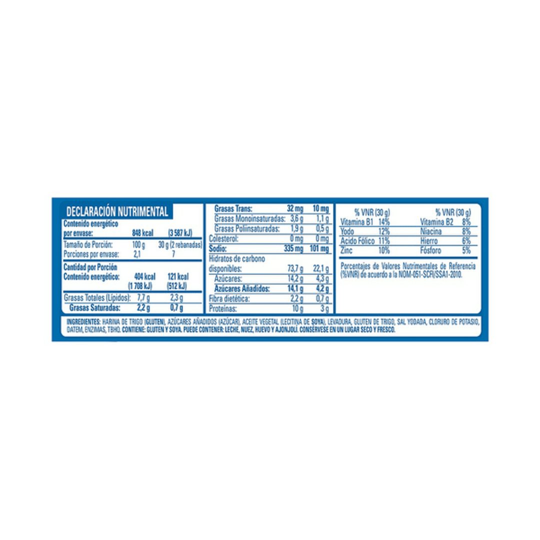 Bimbo Regular Toasted Bread 7 oz