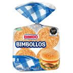 Bimbo Hamburger Buns 8 Pack 16 oz