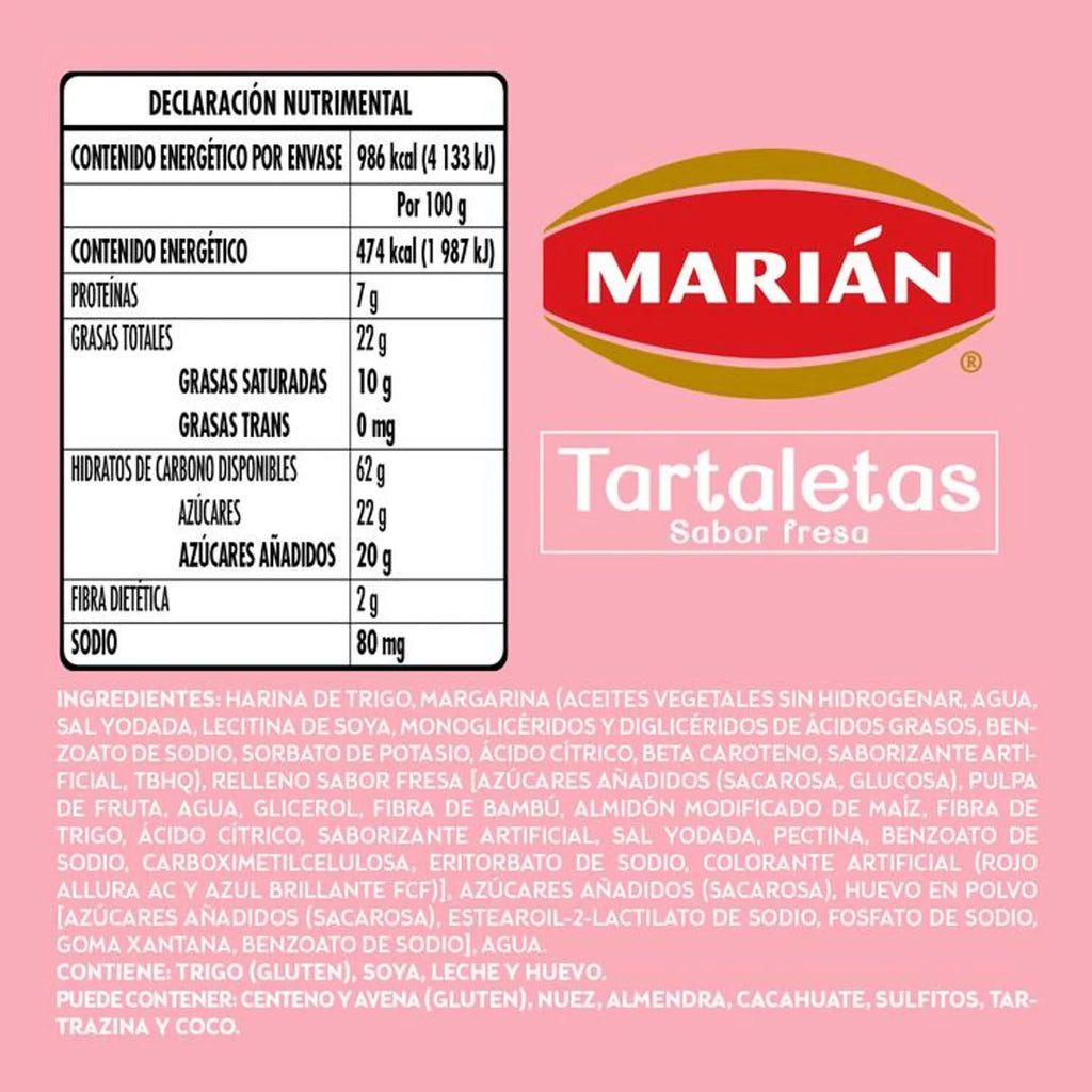Marian Strawberry Filled Tart Cookies - 7 oz