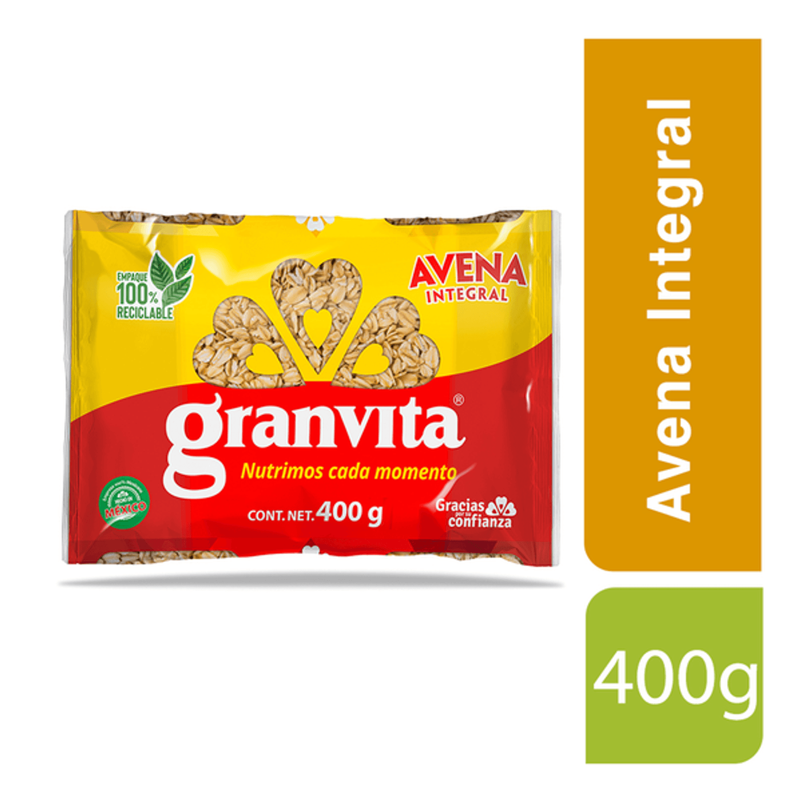 Granvita Whole Oats 14 oz Main image