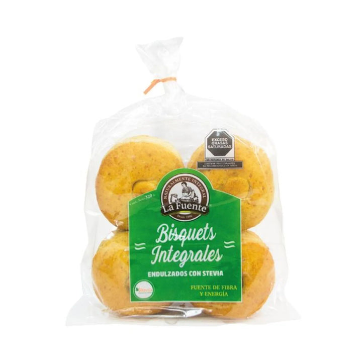 La Fuente Whole Wheat Biscuit with Stevia 11 oz