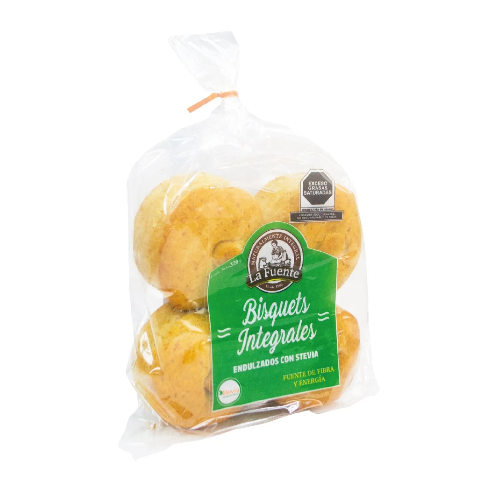 La Fuente Whole Wheat Biscuit with Stevia 11 oz Secondary image