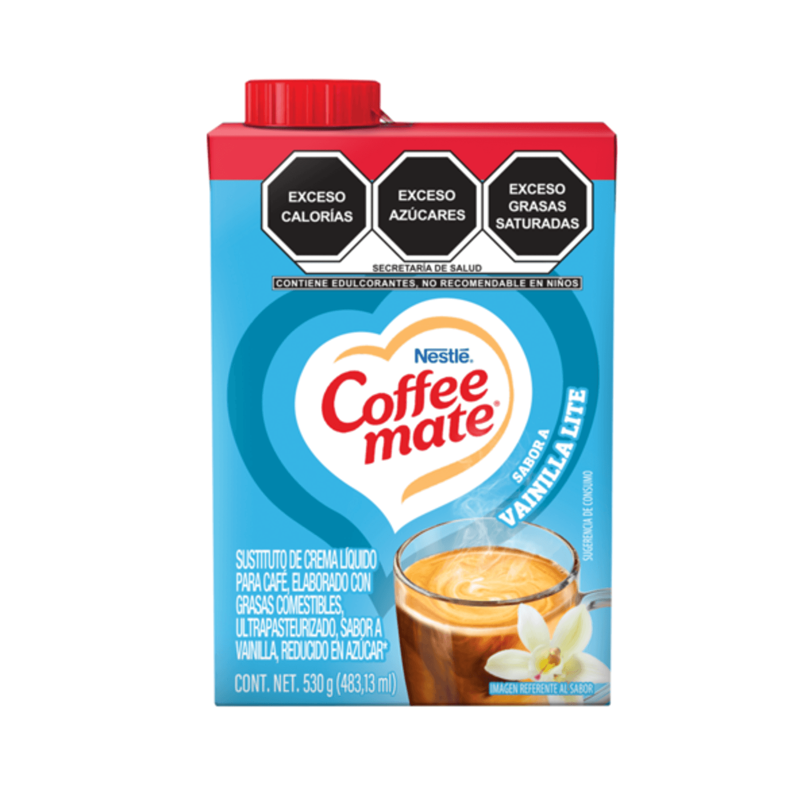 Coffee Mate Vanilla Lite Liquid Coffee Creamer Substitute - 19 oz Main image