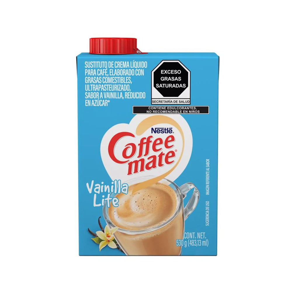 Coffee Mate Vanilla Lite Liquid Coffee Creamer Substitute - 19 oz