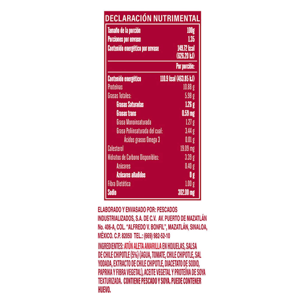 Dolores Tuna Chipotle Cup Can - 5 oz