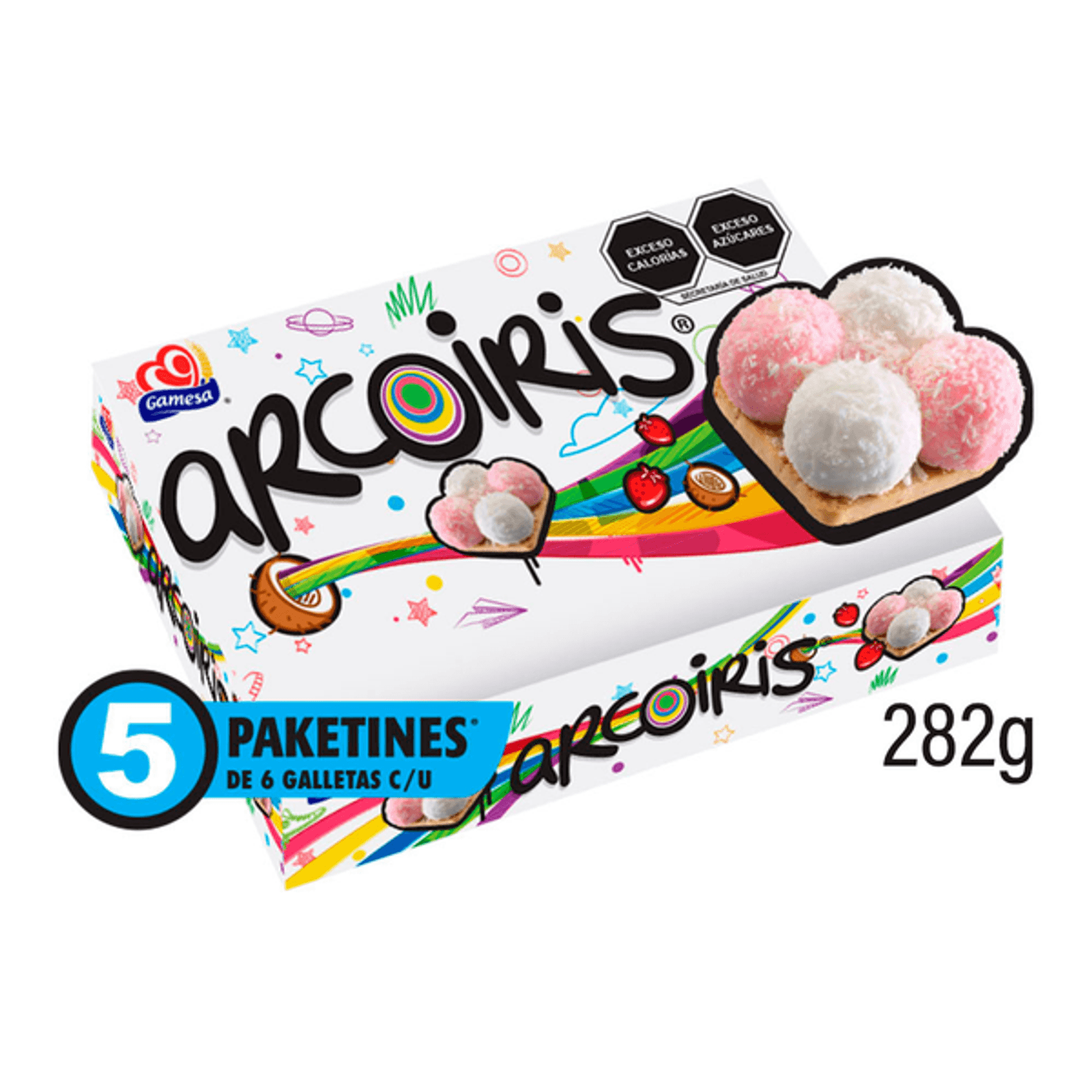 Gamesa Arcoiris Strawberry Cookies - 10 oz Main image