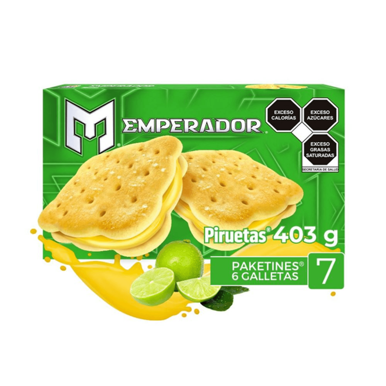 Emperor Pirouette Lemon Flavor Cookies - 14 oz Main image