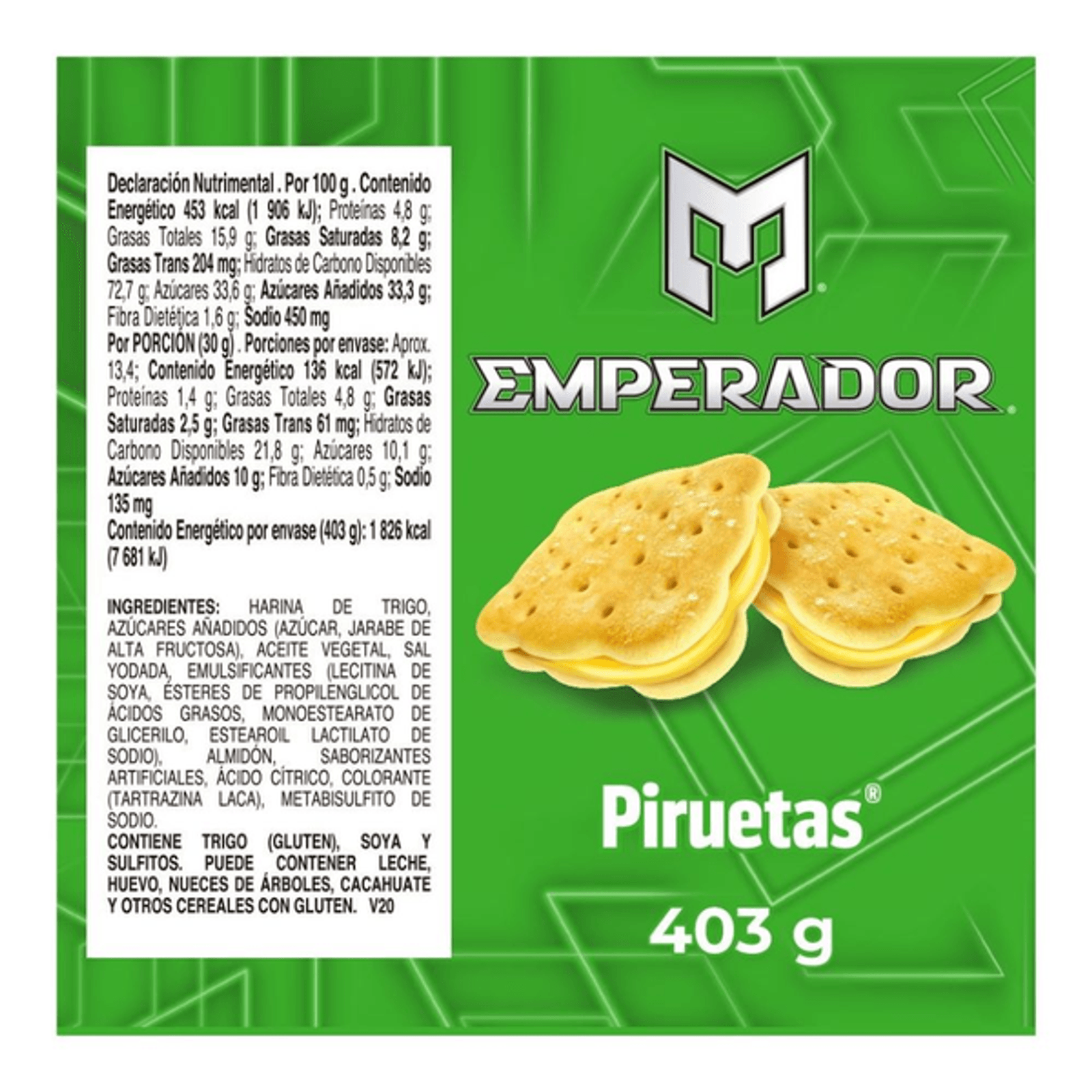 Emperor Pirouette Lemon Flavor Cookies - 14 oz Secondary image