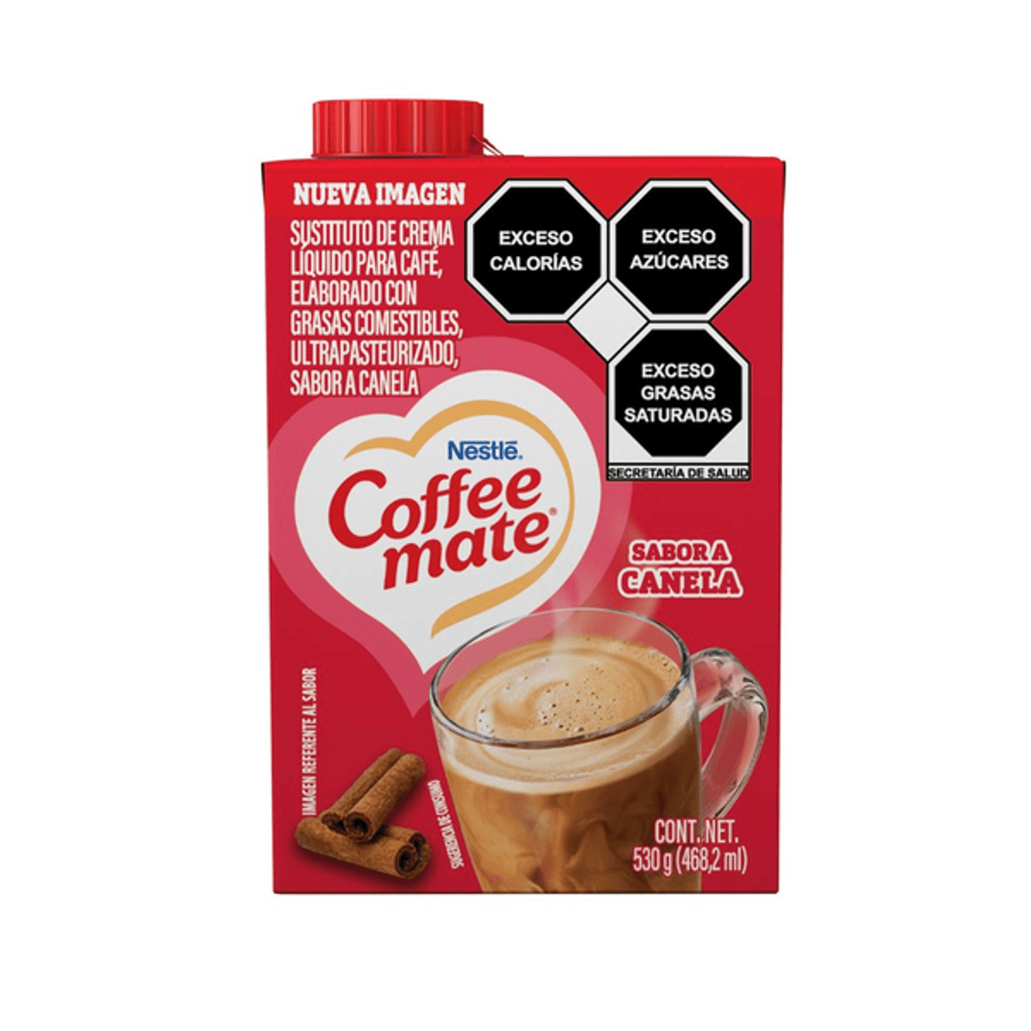 Coffee Mate Cinnamon-Flavored Liquid Coffee Creamer - 17 oz