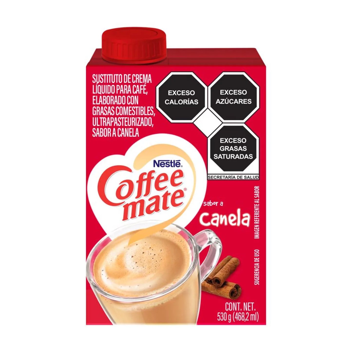 Coffee Mate Cinnamon-Flavored Liquid Coffee Creamer - 17 oz