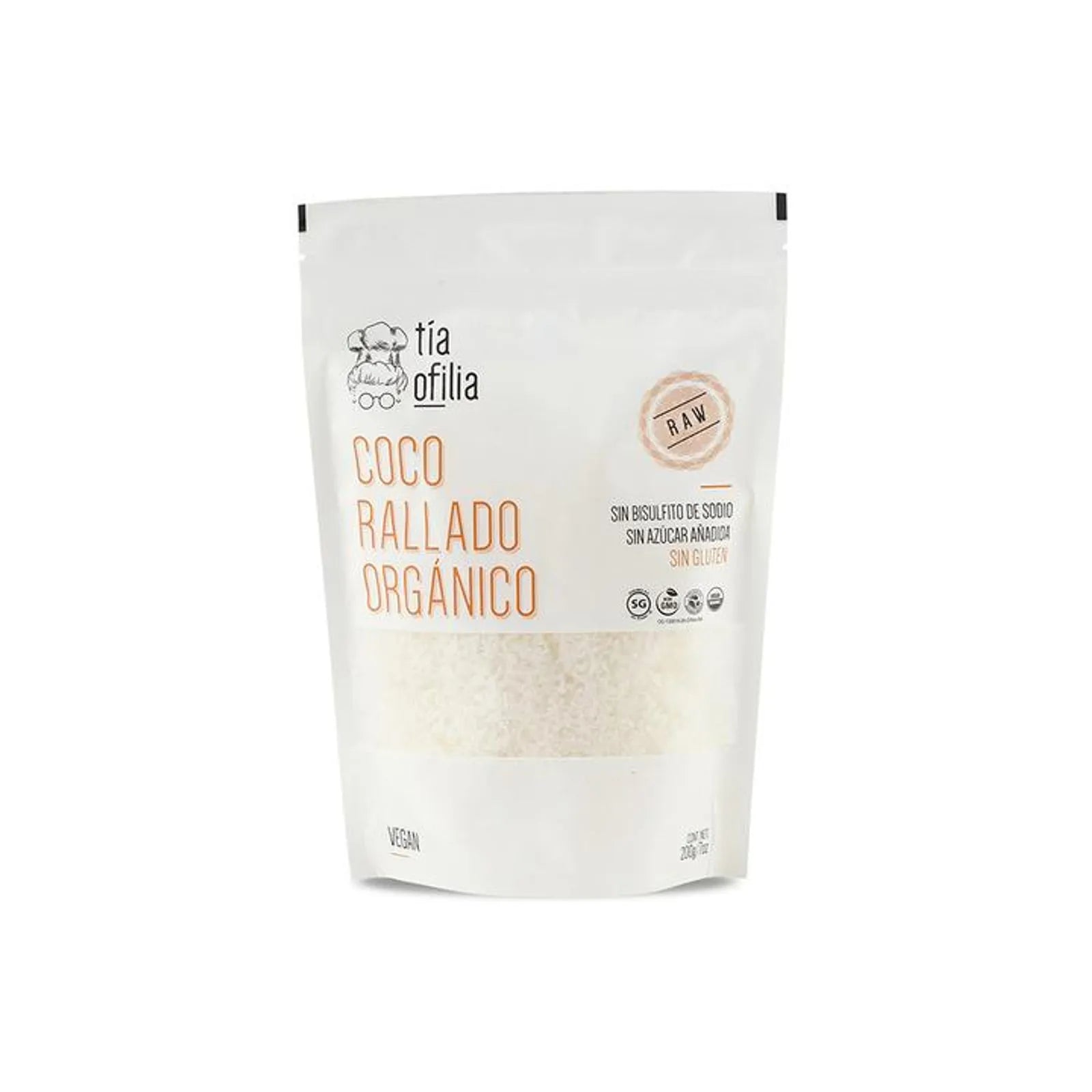 Tia Ofilia Organic Grated Coconut Natural 1 pc Main image
