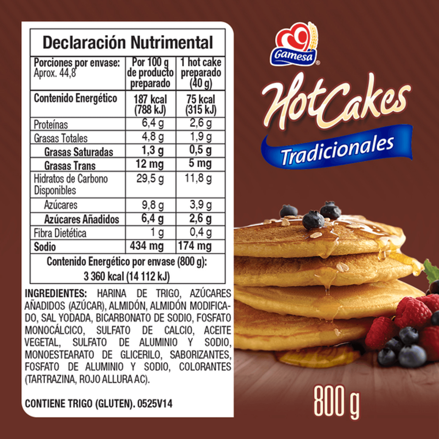 Gamesa Traditional Pancake Mix - 28 oz