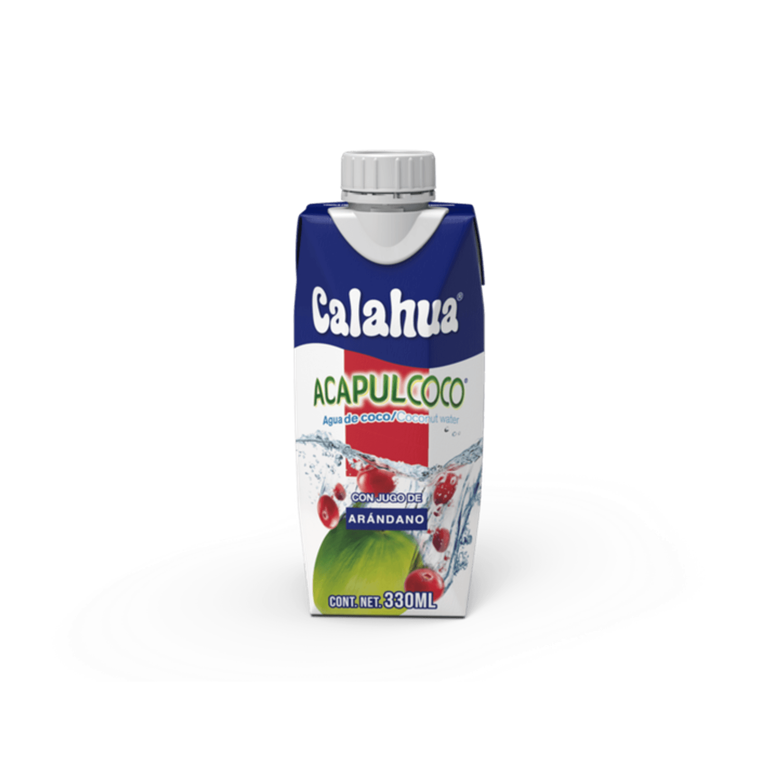 Calahua Acapulcoco Cranberry Coconut Water 12 oz