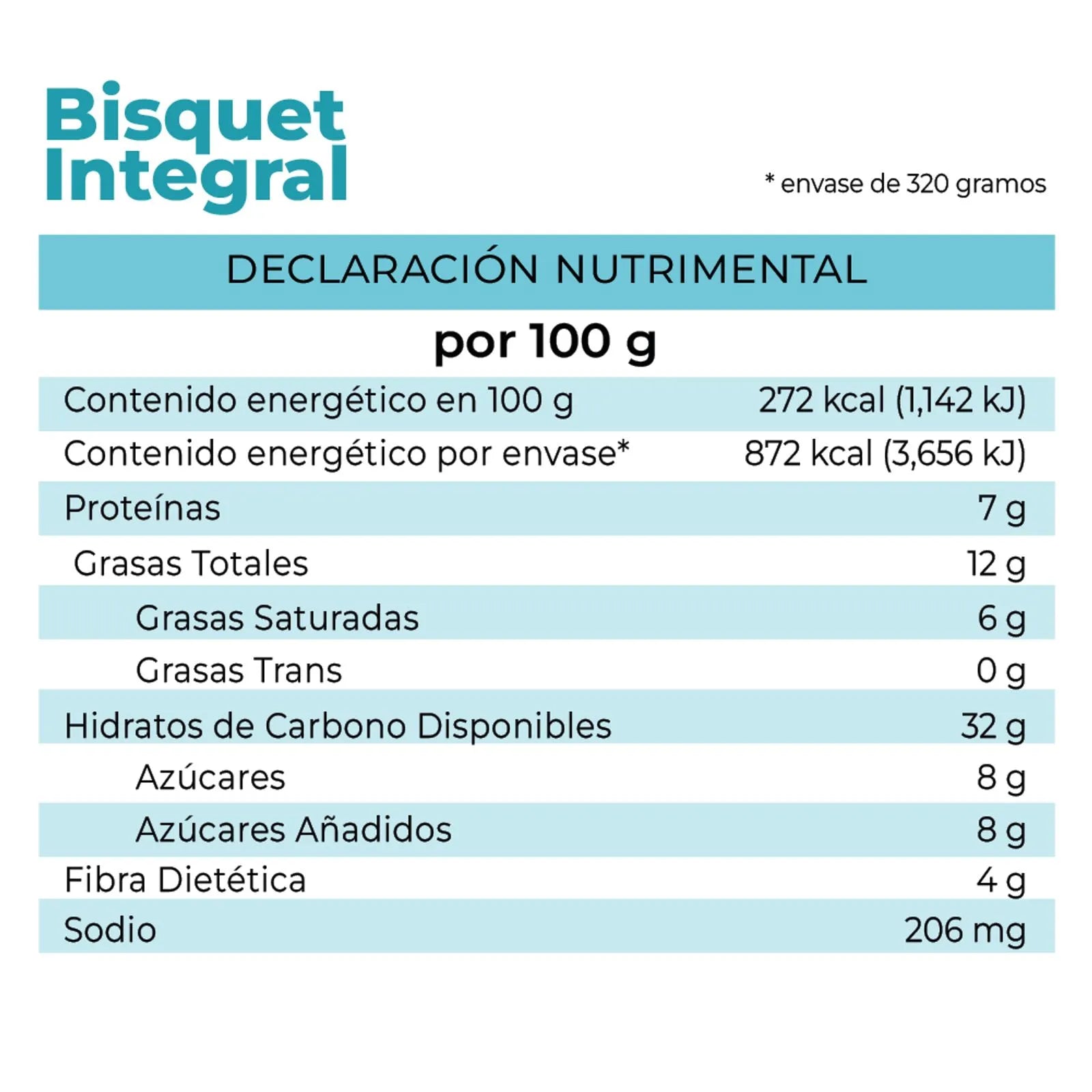 La Fuente Whole Wheat Biscuit 11 oz