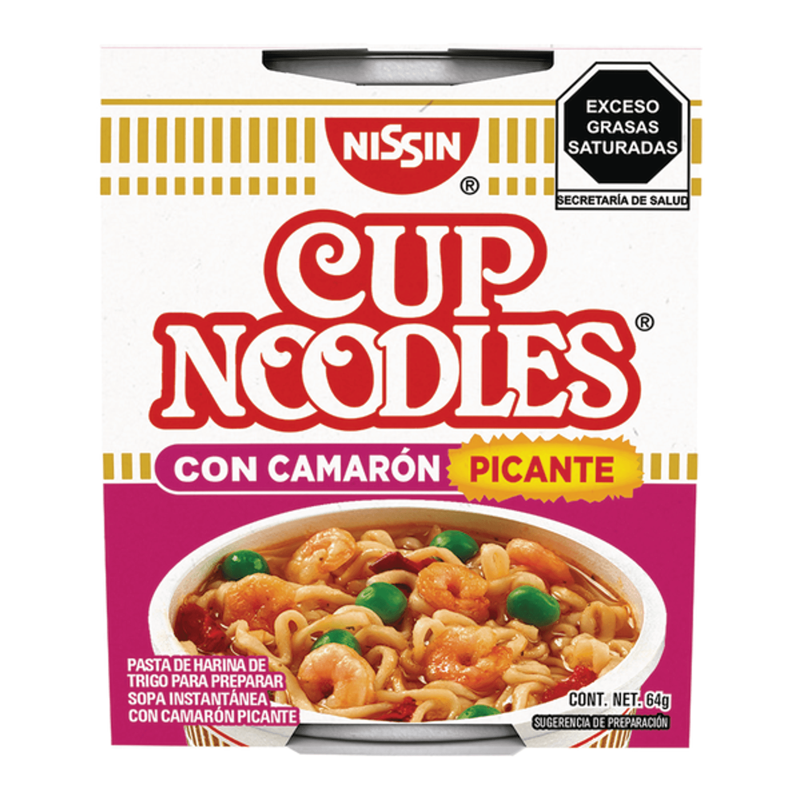 Nissin Spicy Shrimp Soup - 2 oz