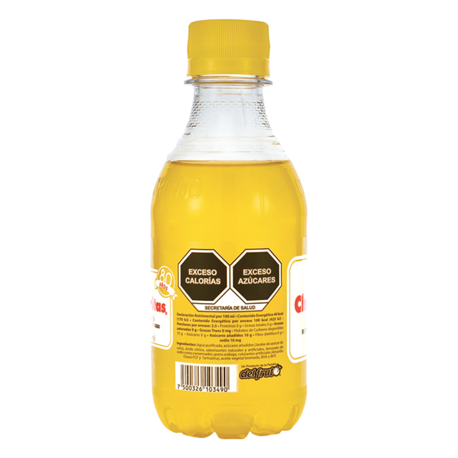 Chaparritas Pineapple Soda 8.5 oz Secondary image
