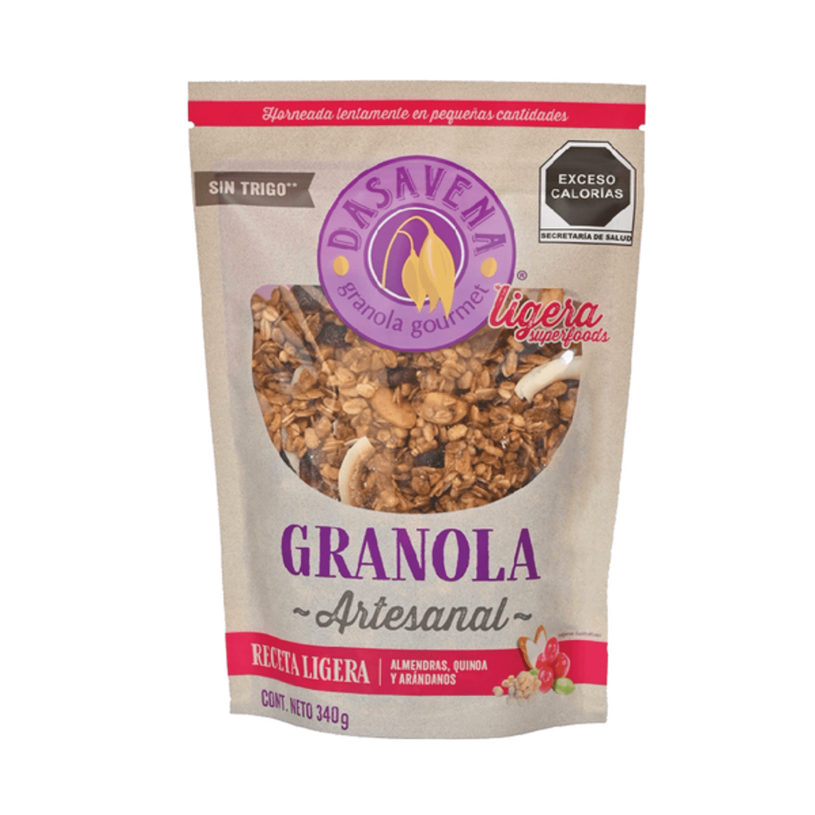 Dasavena Light Recipe Granola 12 oz