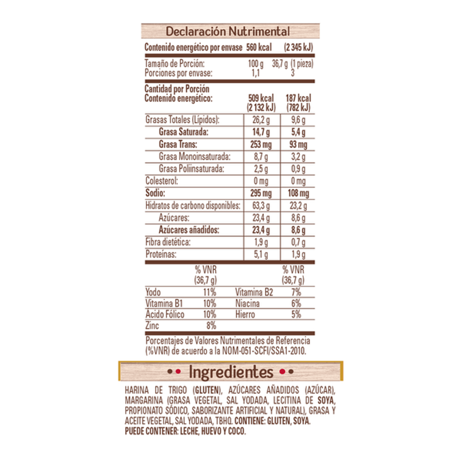 Tia Rosa Doraditas Divided in Strips 4 oz
