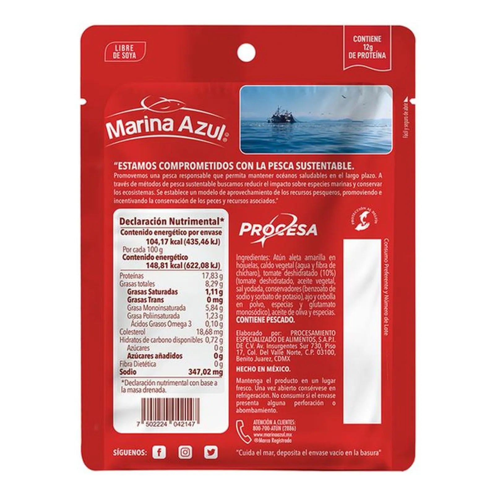 Marina Azul Tuna with Tomato 3 oz Secondary image