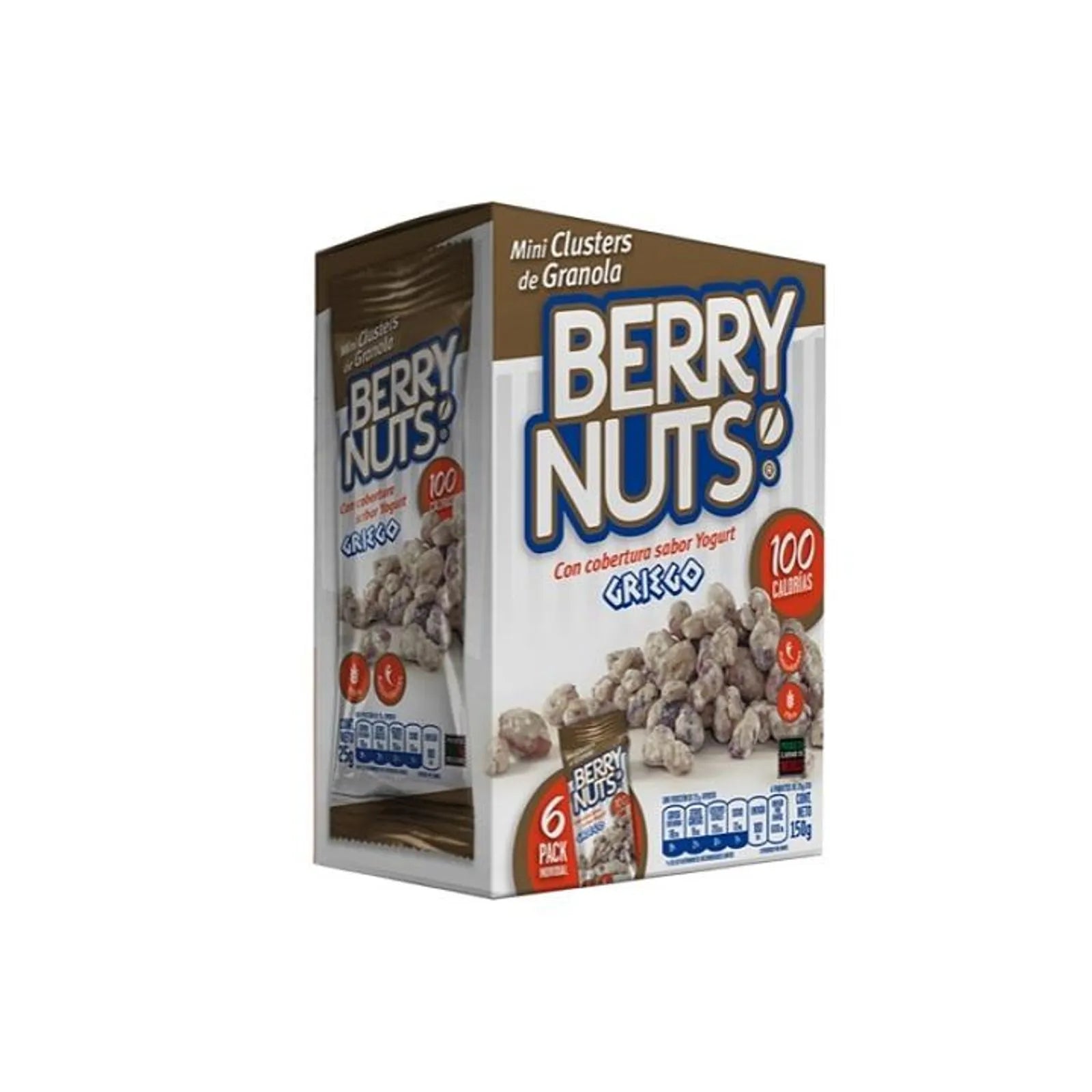 Berry Nuts Greek Yogurt Flavor Granola Balls 6 Pack Main image