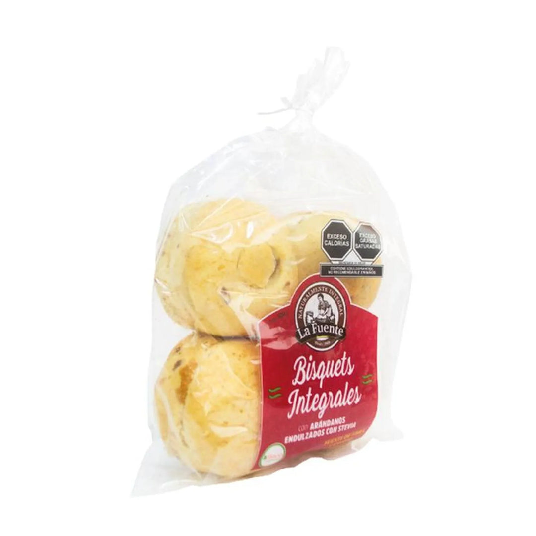 La Fuente Cranberry Whole Wheat Biscuit with Stevia 11 oz