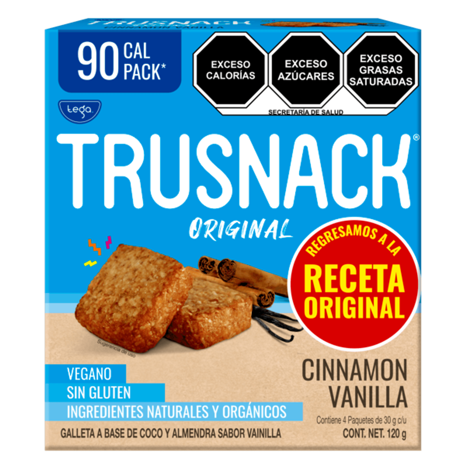 Tega Vanilla Flavor Cookies 4 pcs Main image