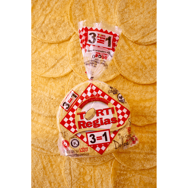 Delgaditas TortiRegias Yellow Tortillas 45 Pack