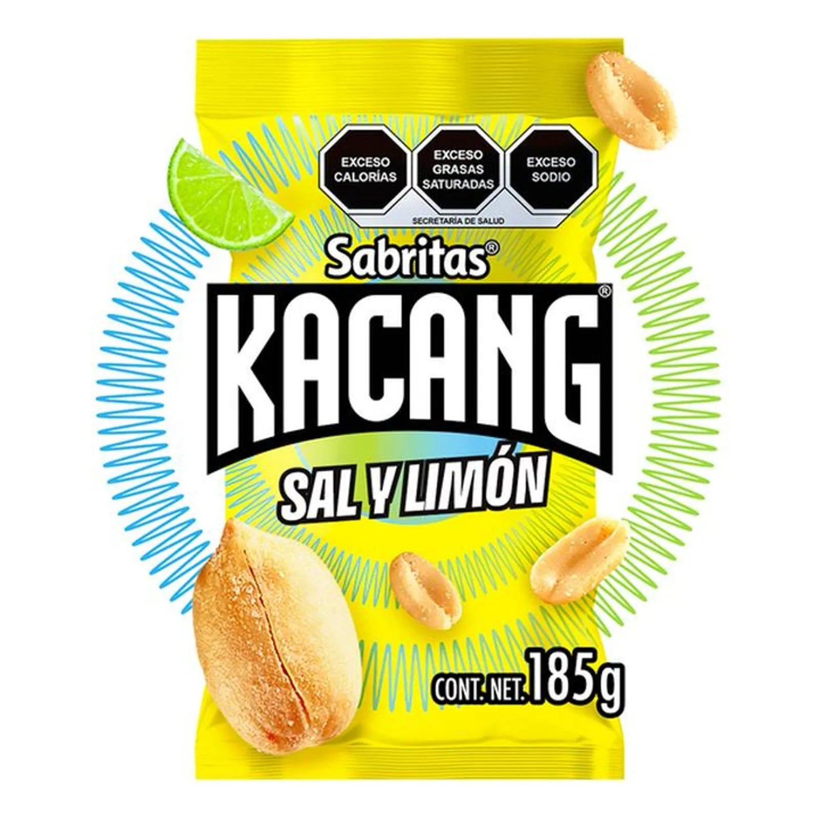 Sabritas Kacang Fried Salt and Lemon Peanuts 7 oz Main image