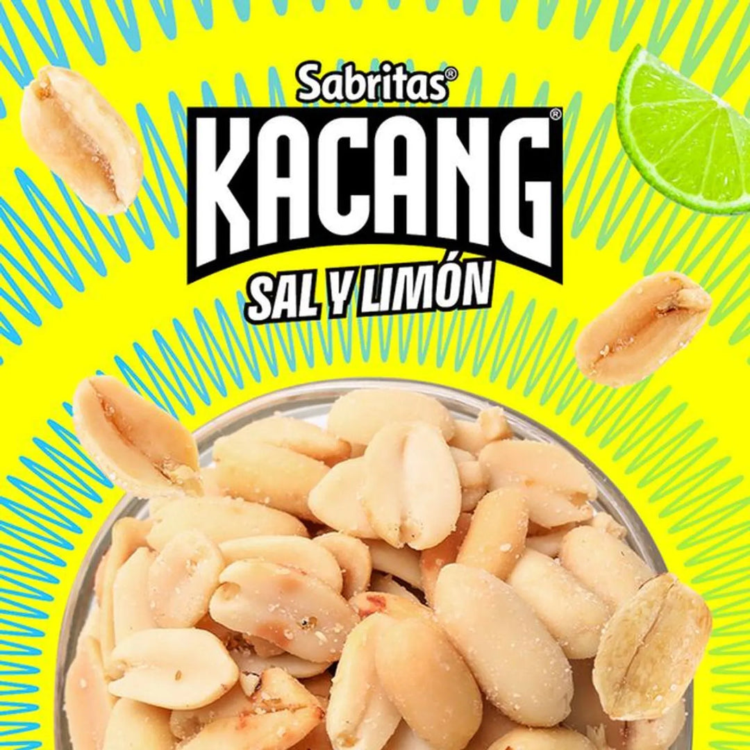 Sabritas Kacang Fried Salt and Lemon Peanuts 7 oz