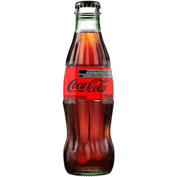 Coca Cola Sugar-Free Soda 8 oz