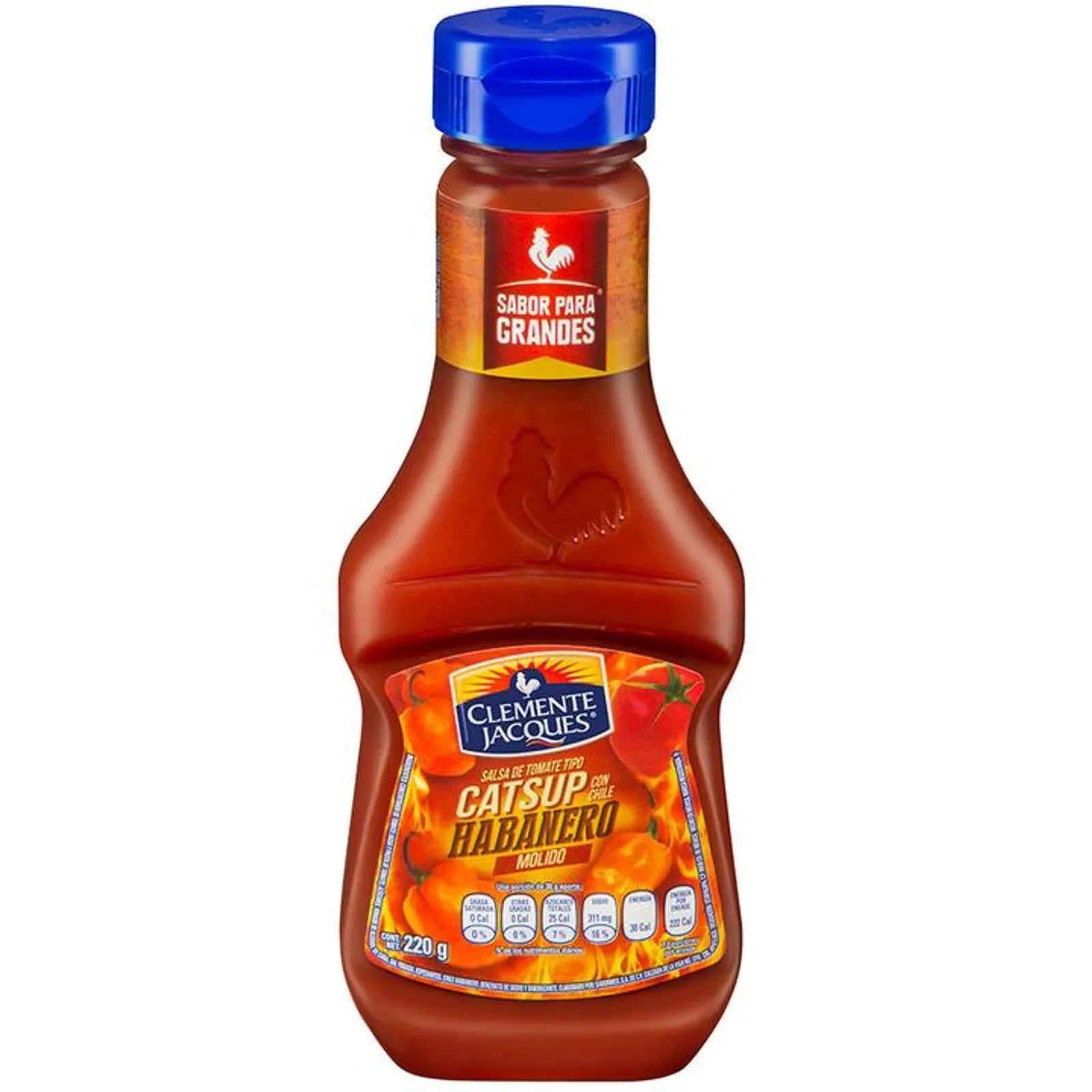 Clemente Jacques Ketchup with Habanero - 8 oz Main image