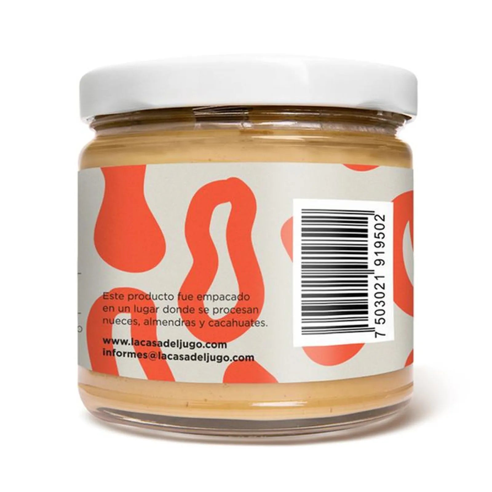 La Casa del Jugo 100% Natural Peanut Butter 12 oz