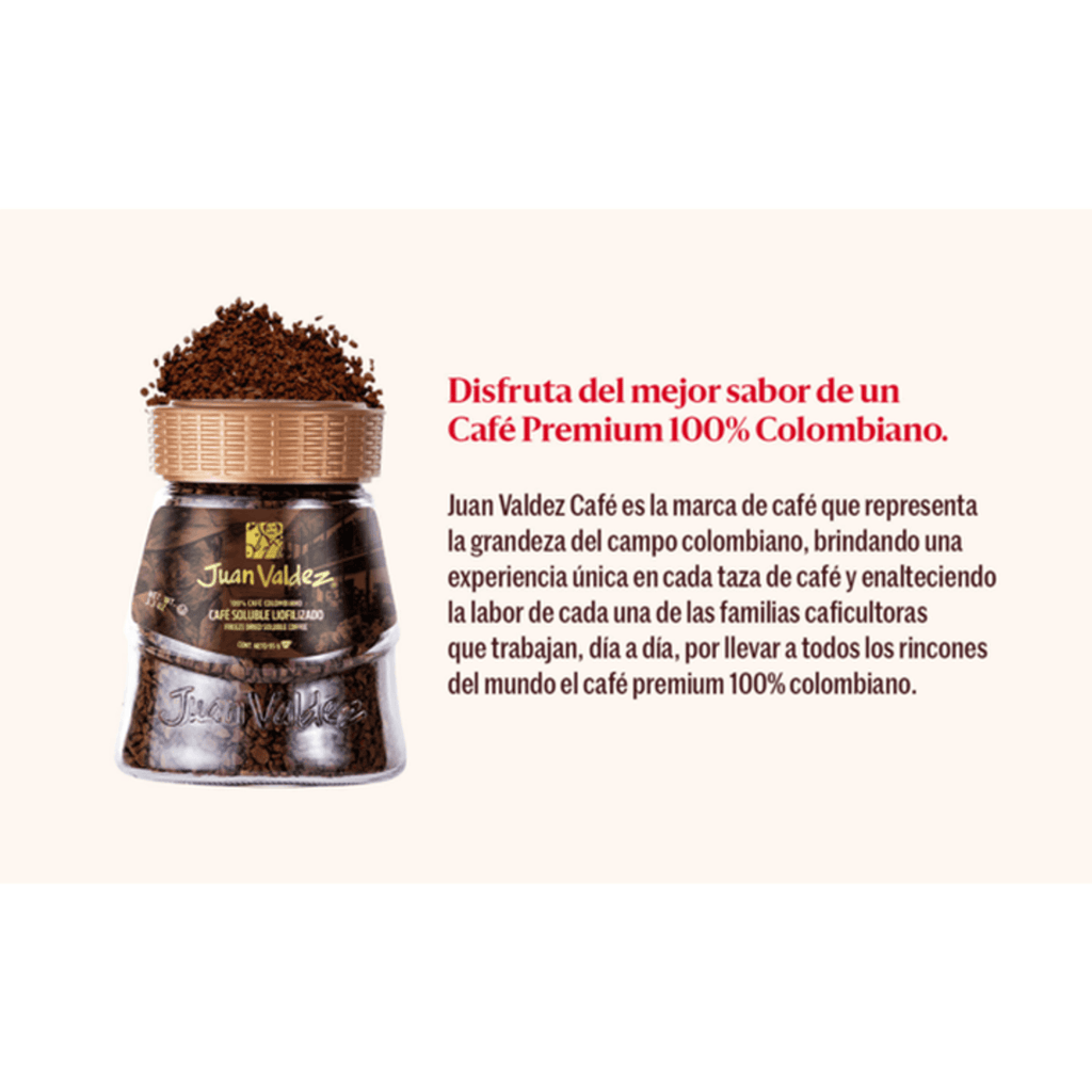 Juan Valdez Regular Freeze-Dried Coffee - 3 oz