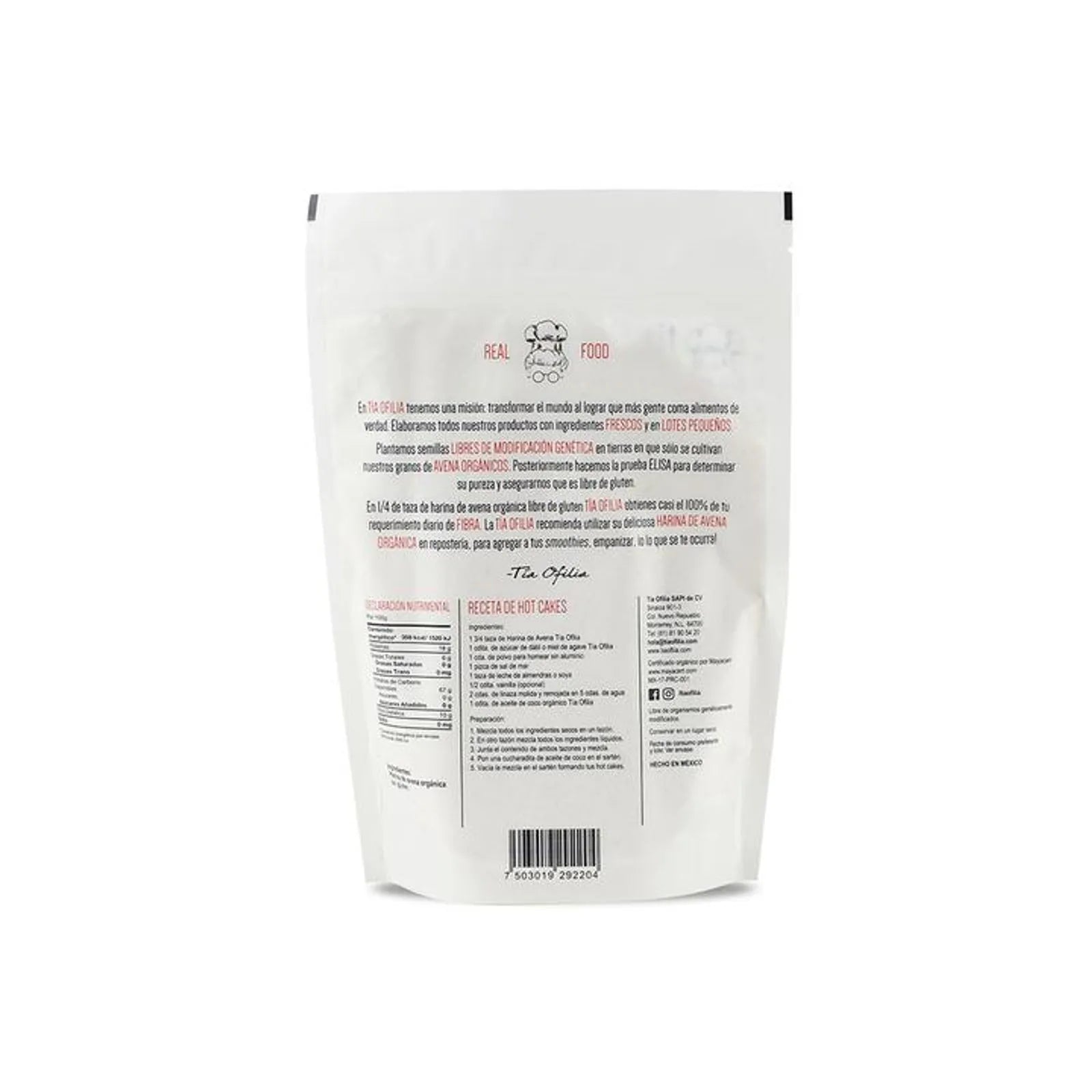 Tia Ofilia Organic Gluten-Free Oat Flour 11 oz Secondary image