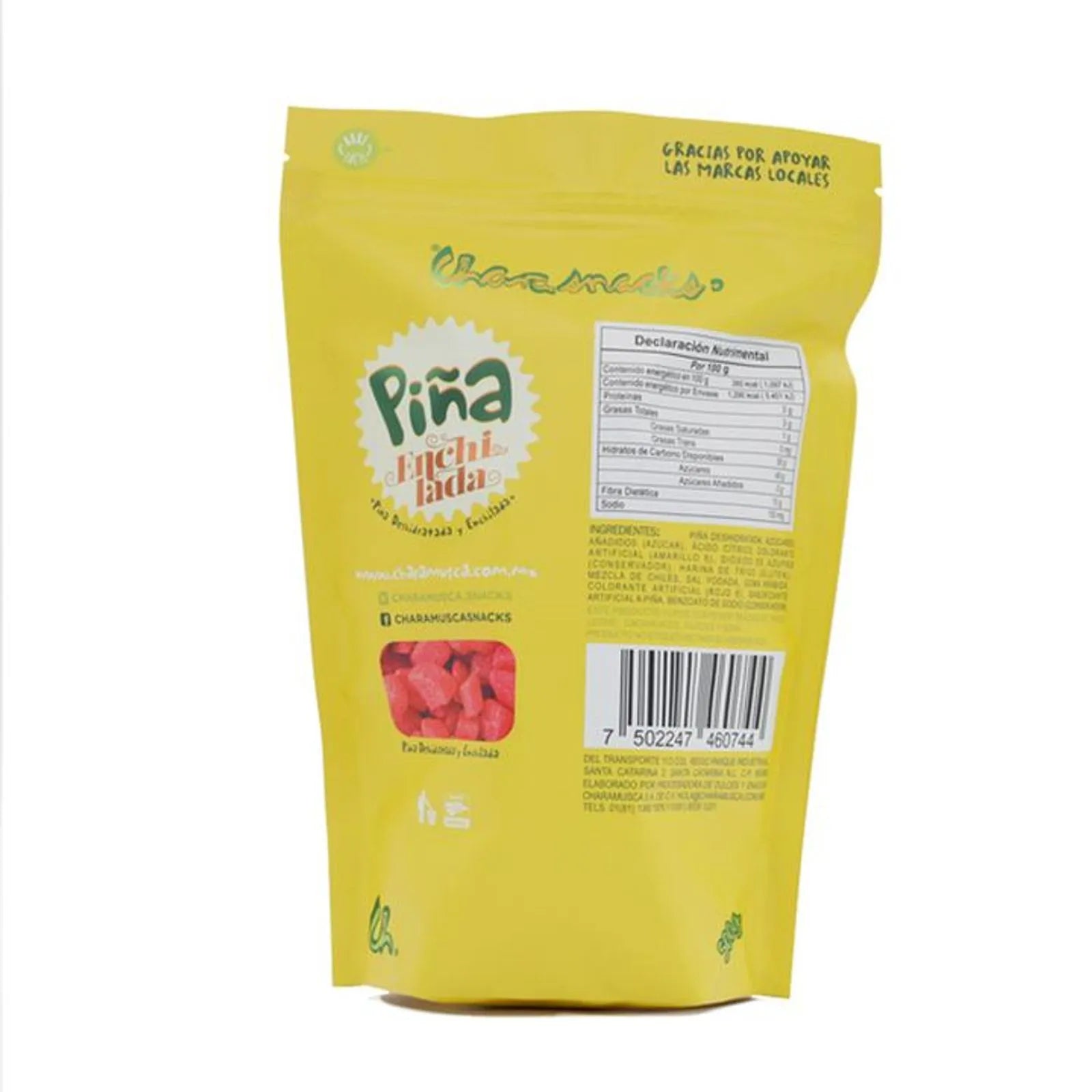 Charamusca Spicy Dried Pineapple 1.1 lb Secondary image