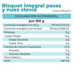 La Fuente Raisin Nut Whole Wheat Biscuit with Stevia 1 Piece