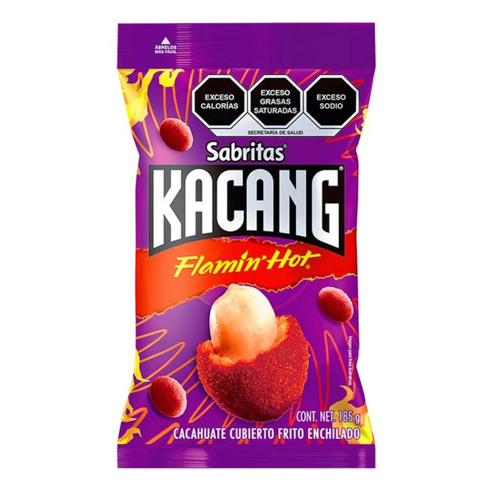 Sabritas Kacang Flamin Hot Fried Spicy Peanuts 7 oz