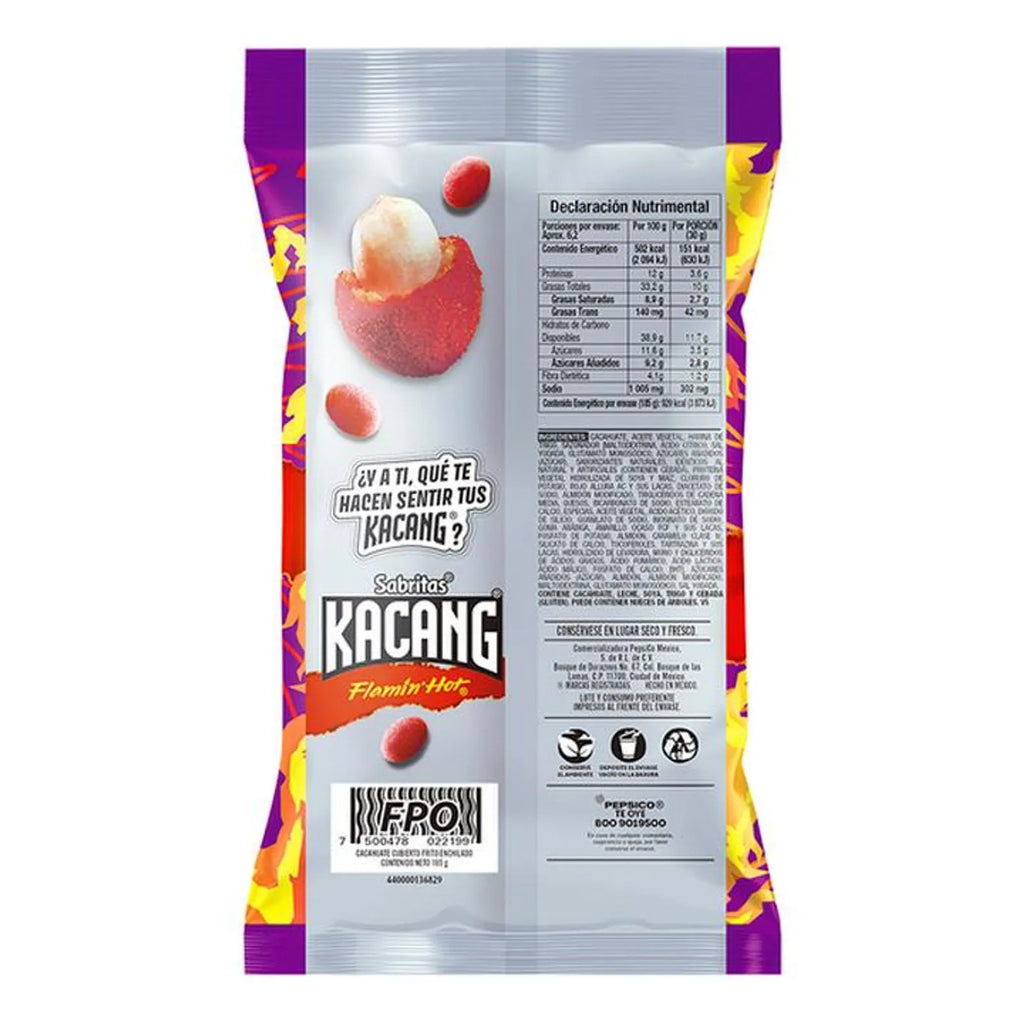 Sabritas Kacang Flamin Hot Fried Spicy Peanuts 7 oz