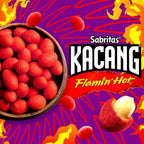 Sabritas Kacang Flamin Hot Fried Spicy Peanuts 7 oz