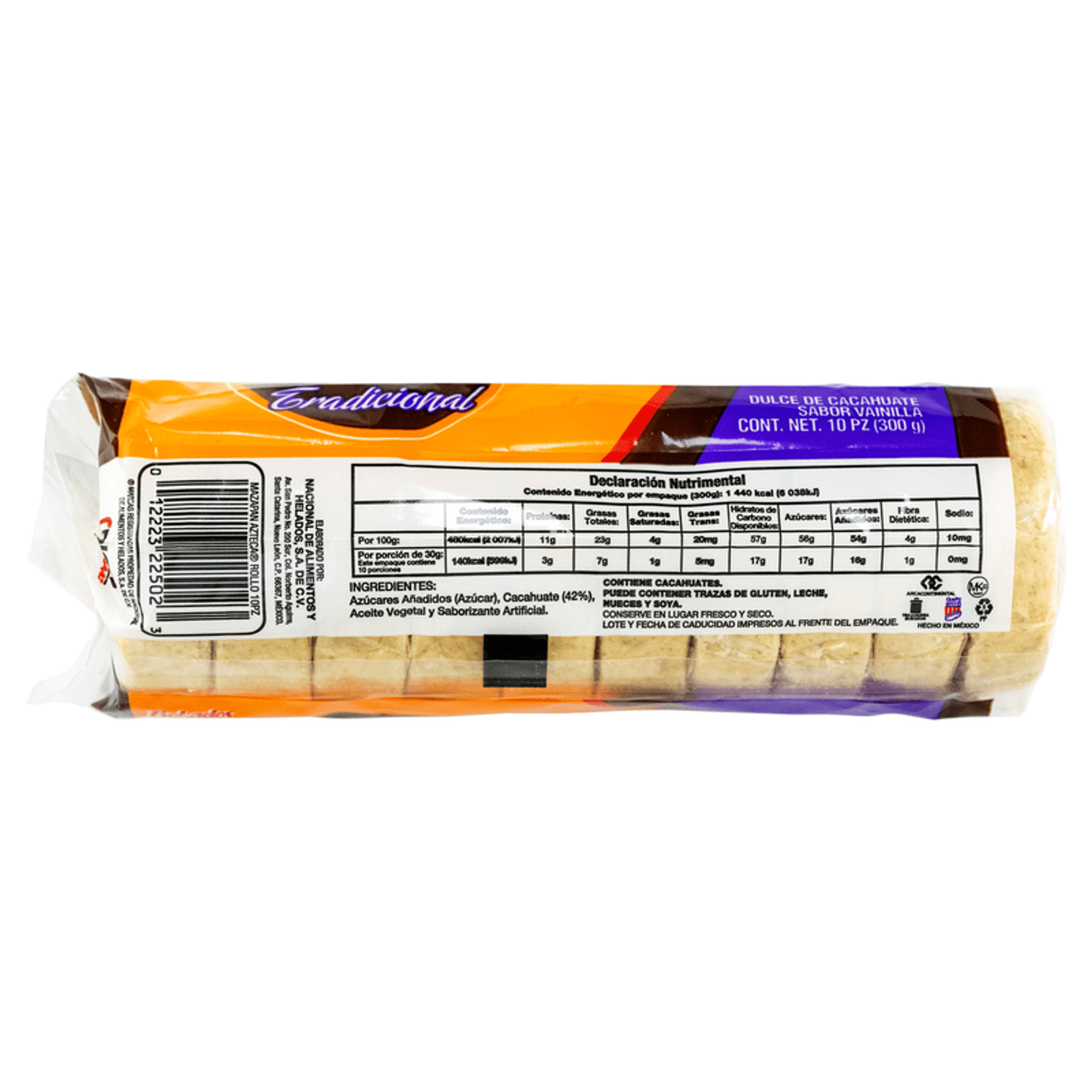 Azteca Vanilla Peanut Mazapán Candy 10 Count Secondary image