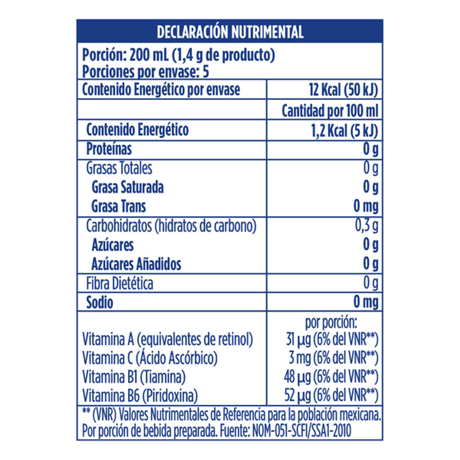 Clight Jamaica Flavor Drink Powder 0.25 oz Secondary image