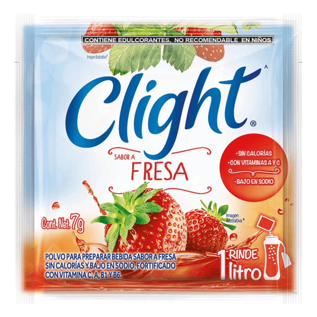 Clight Strawberry Flavor Drink Powder 0.25 oz