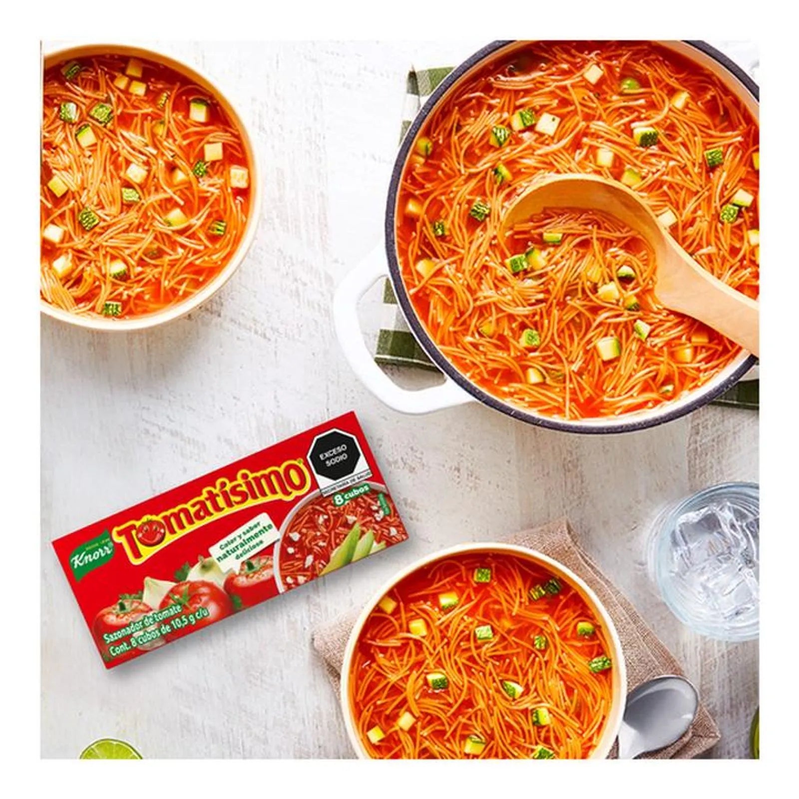 Knorr Tomatísimo Tomato Concentrate 8 cubes of 0.4 oz