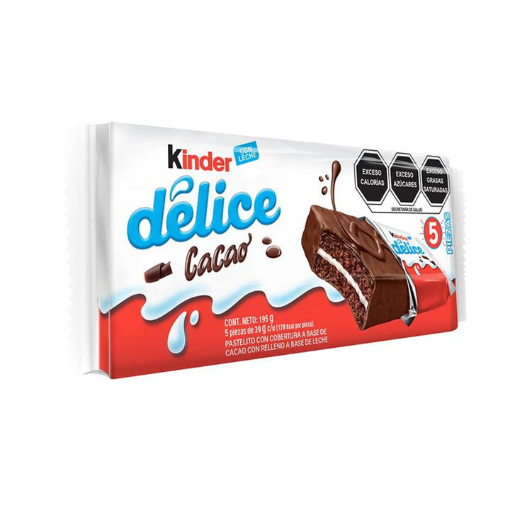 Kinder Delice Cocoa Snack Cake - 7 oz