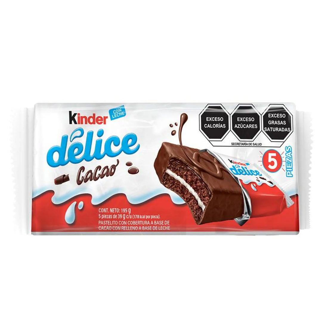 Kinder Delice Cocoa Snack Cake - 7 oz