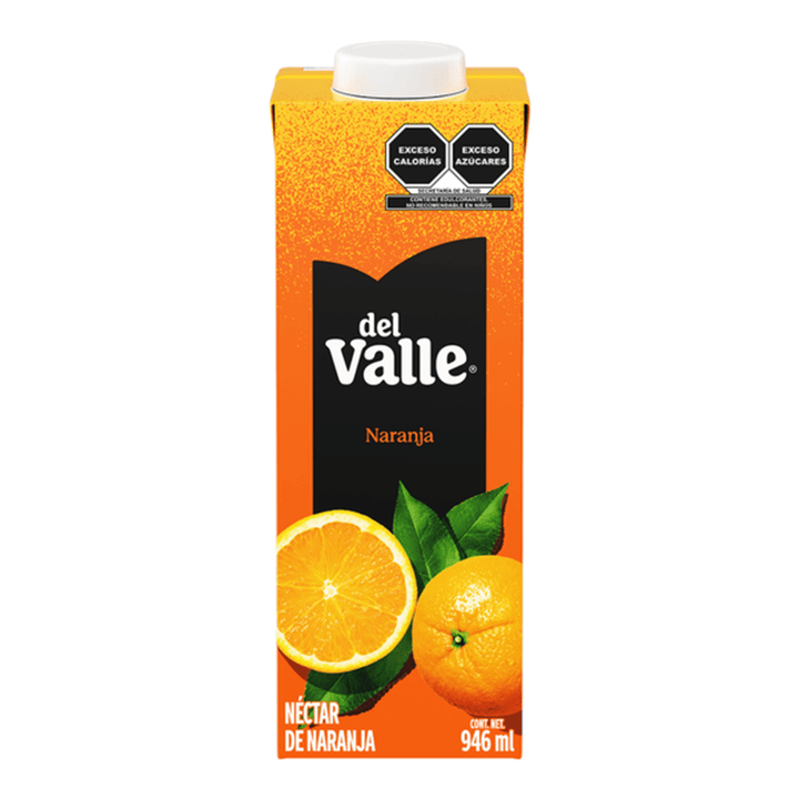 Del Valle 100% Orange Fruit Juice 32 oz