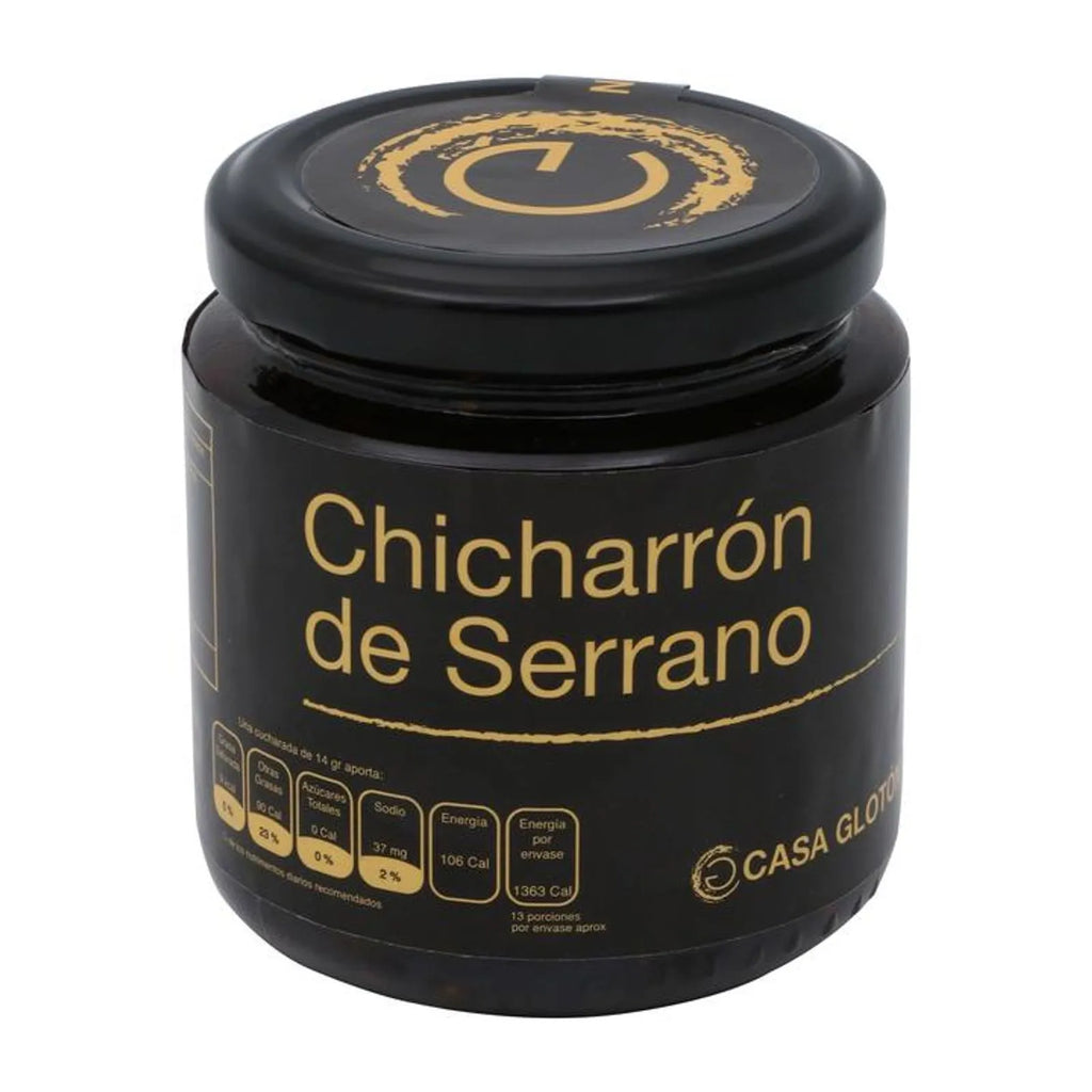 Casa Gloton Serrano Pepper Rinds in Oil Jar 6 oz